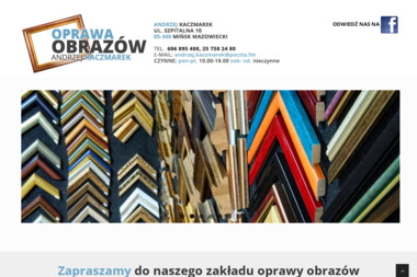 Oprawa Obraz&oacute;w Andrzej Kaczmarek - Drzwi Mińsk Mazowiecki