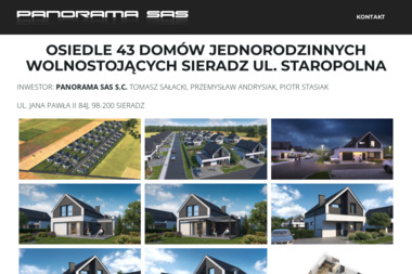 Panorama Sas S.C. Tomasz Sałacki Przemysław Andrysiak Piotr Witold Stasiak - Dom z Pustaka Sieradz