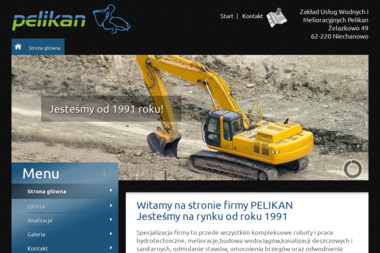 Zakład Usług Wodnych i Melioracyjnych Pelikan S.C. - Firma Hydrauliczna Gniezno