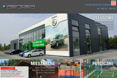 Render Tomasz Pikos - Projektowanie Lokali Usługowych Katowice