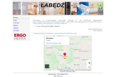 F u Łabędź Wod Kan Gaz Co Monter Instalacji Sanitarnych Piotr Łabędź - Hydraulika Wiśniowa