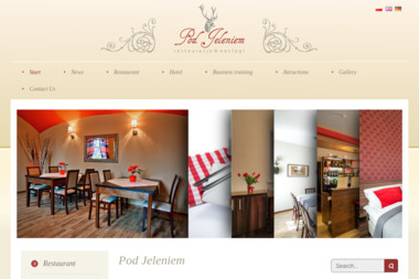 Restauracja Pensjonat Pod Jeleniem. Hotel, restauracja - Catering Dla Firm Sobótka