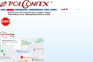 Krajowa Sp&oacute;łka Przemysłu Odzieżowego Polconfex Sp. z o.o. - Odzież Damska Rzesz&oacute;w