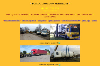 Pomoc Drogowa - Transport Aut z Holandii Malbork