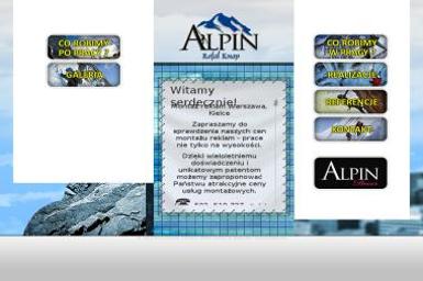 Alpin Rafał Knap. Alpinista, montaż reklam - Odśnieżanie dachów Kamionka