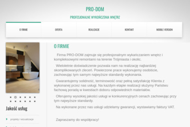 ProDom - Biuro Projektowe Budzów