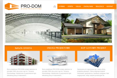 FHUPro Dom Mgr Inż Tomasz Kłosowski - Adaptacja projektów Żabno