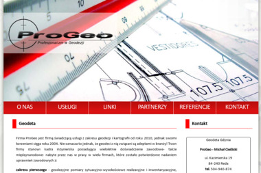 ProGeo- Usługi Geodezyjne Michał Cieślicki - Geodeta Reda