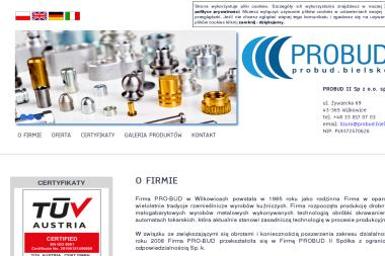 Probud II Sp. z o.o. Sp.K. - Ślusarz Wilkowice