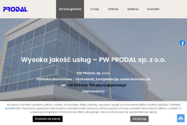 Prodal Sp. z o.o. - Obróbka Metalu Głogów