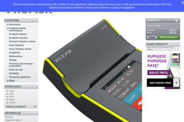 Profisk. Kasy fiskalne, drukarki fiskalne, serwis rtv - Instalacje Ruda Śląska