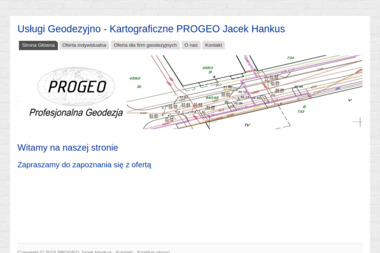 Progeo Usługi Geodezyjno - Kartograficzne Jacek Hankus - Geodeta Stargard