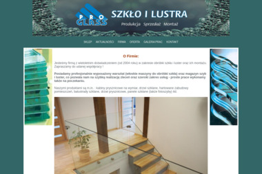 Proglass. Zakład szklarski, szyby - Szklarz Cerekwica