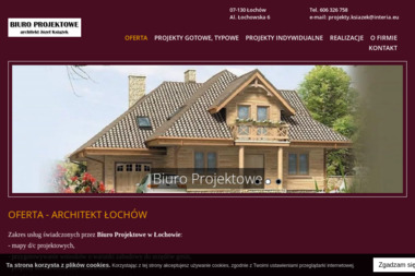 Biuro Projektowe arch. Józef Książek - Firma Architektoniczna Łochów