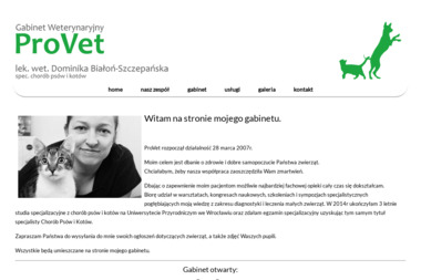 Dominika Białoń Provet - Weterynarz Siechnice