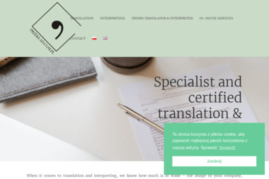 Tłumacz przysięgły języka angielskiego Weronika Sobita - Tłumaczenie Angielsko Polskie Krak&oacute;w