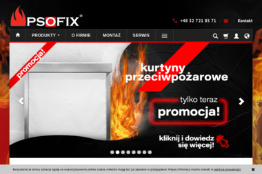 PSOFIX - oddymianie, drzwi przeciwpożarowe - Producent Okien PCV Zabrze