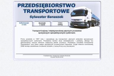 Przedsiębiorstwo Transportowe Sylwester Banaszek - Firma transportowa Węgrów