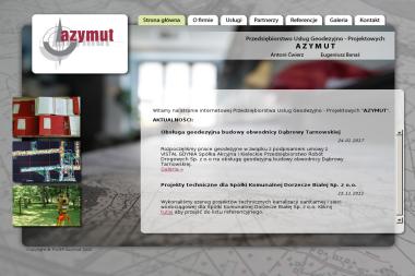 Przedsiębiorstwo Usług Geodezyjno Projektowych Azymut Antoni Ćwierz Eugeniusz Banaś - Geodeta Dąbrowa Tarnowska