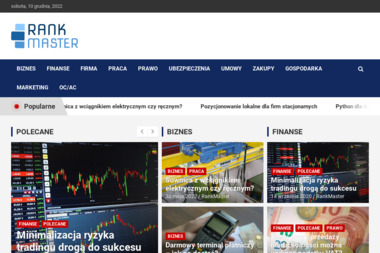 RankMaster - Pozycjonowanie Stron - Projektowanie Stron www Kielce