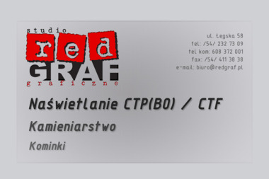 Redgraf Aneta Zdrada - Folder Reklamowy Włocławek