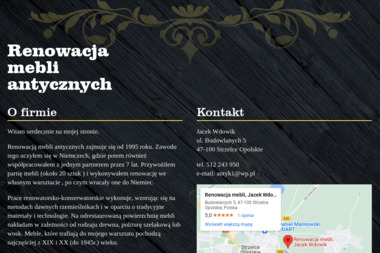 Jacek Wdowik Stolarstwo - Zakład Stolarski Strzelce Opolskie