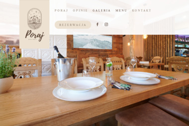 Restauracja Poraj - Catering Na Komunię Zakopane