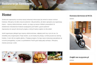 Restauracja Zamkowa. Cateringi, imprezy okolicznościowe - Catering Dla Firm Olsztyn