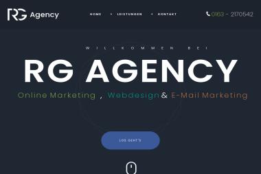 Rg.Agency Agencja Artystyczno-Reklamowa. Reklama, wizytówki - Drukowanie Brzana