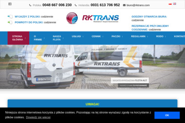 Rktrans Krzysztof Rosiński - Przewóz osób Nieledew