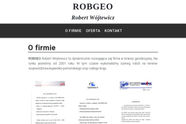 Robgeo - Usługi Geodezyjne Solec Kujawski