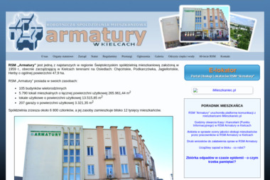 Robotnicza Spółdzielnia Mieszkaniowa Armatury w Kielcach - Wynajem Domów Kielce
