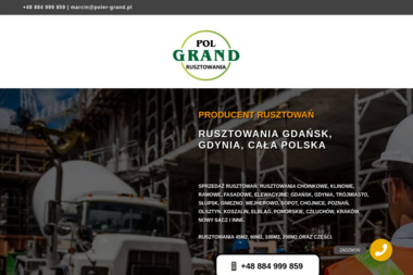 Poler-Grand. Rusztowania - Spawacz Gdynia