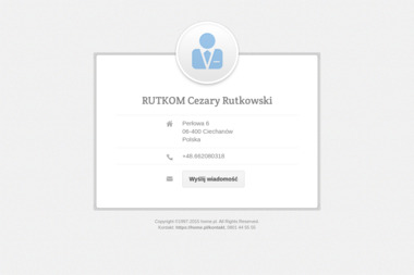 Firma Rutkom Cezary Rutkowski - Obsługa Informatyczna Firm Ciechanów