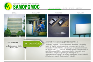 Spółdzielnia Handlowo Usługowa Samopomoc w Łodzi - Domy na Wynajem Łódź