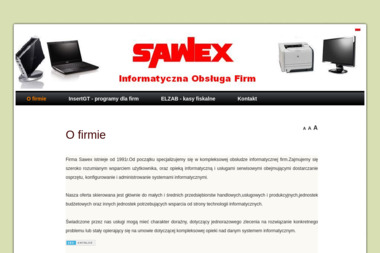 Sawex Sławomir Jańczak - Obsługa Informatyczna Firm Głogów