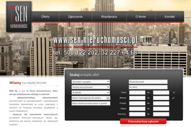 Sen Sp. z o.o. - Wynajem Nieruchomości Tychy