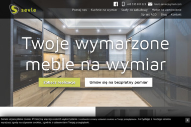 Sevle - Szafy na wymiar Czechowice-Dziedzice