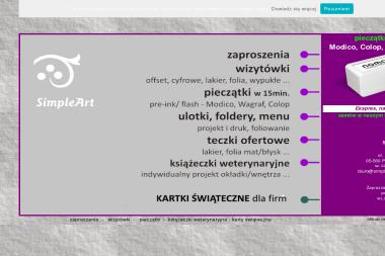 Simple Art - Usługi Poligraficzne Piaseczno
