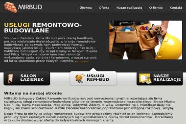 Mirosław Bednarski Mirbud Usługowy Zakład Remontowo Budowlany - Murowanie ścian Nowe Miasto nad Pilicą