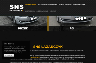 SNS Łazarczyk - Transport Samochodów z Niemiec Radziszów