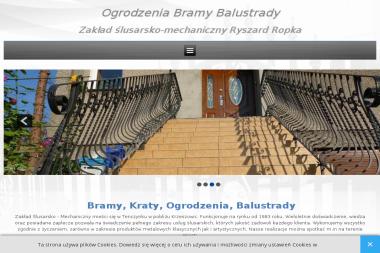 ZAKŁAD ŚLUSARSKO-MECHANICZNY RYSZARD ROPKA - Nowoczesne Balustrady Tenczynek