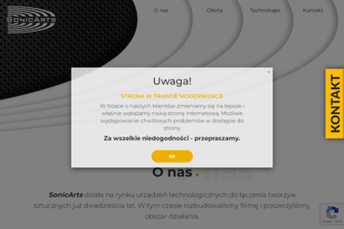 Sonicarts Andrzej Waseńczuk - Obróbka Metali Warszawa