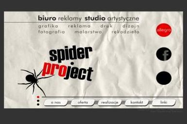 Spider Project-Biuro Reklamy, Studio Artystyczne - Usługi Poligraficzne Pajęczno