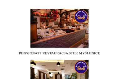 Pensjonat, Restauracja Stek s.c. - Kanapki Do Biura Myślenice