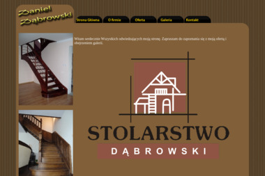 Daniel Dąbrowski Stolarstwo - Stolarnia Jodłowice