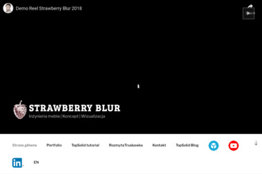 Strawberry Blur - Modernizacja Strony Internetowej Wieliczka