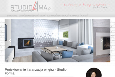 Studio Projektowania Wnętrz Forma Agnieszka Krzyżanowska-Łyszkowicz - Projektowanie wnętrz Olsztyn