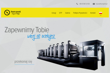 Horn Print Sp&oacute;łka Jawna S.C.iosłowski z Gajewski - Drukarnia Poznań