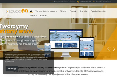 Studio Mf Agencja Reklamy Multimedialnej Marek Forjasz - Strona Internetowa Słupsk